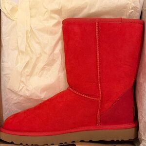 UGG Red Winter Boots
